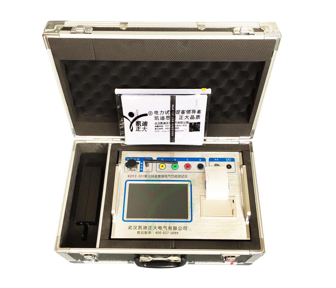 无锡KDYZ-301氧化锌避雷器带电电气特性测试仪